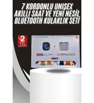 9 Ultra Akıllı Saat 49mm 2inç Ekran 7 Kordonlu ve Bluetooth Kulaklık