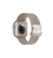 Apple Watch 42mm Milano Metal Kordon - Titan Gri