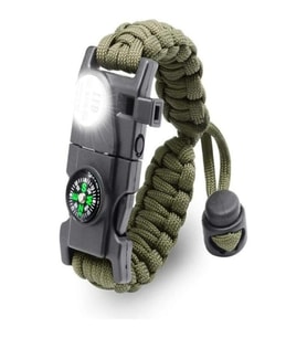 Paracord Kamp Bileklik Hayatta Kalma Bilekliği