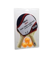 MASA TENİSİ PİNPON RAKET SETİ 2PCS RAKET - 3PCS TOP (5343)