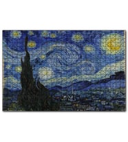 Cakapuzzle Vincent Van Gogh Deliliğin Kıyılarında  Puzzle Yapboz MDF (Ahşap) (120 Parça)