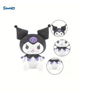 Kuromi Hello Kitty 25 Cm Peluş Oyuncak Sanrio Kuromi Plush Hediyelik Oyuncak (Çok Renkli)