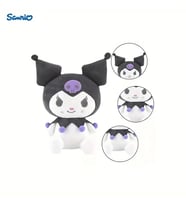 Kuromi Hello Kitty 25 Cm Peluş Oyuncak Sanrio Kuromi Plush Hediyelik Oyuncak (Çok Renkli)