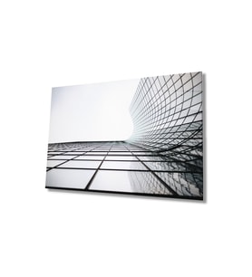 Miyrem Glasses Collection -A1^#  Kare pencereli Geometrik Cam Tablo, Cam Tablo (Çok Renkli)