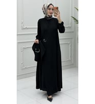 Mihri Namaz Elbise Siyah