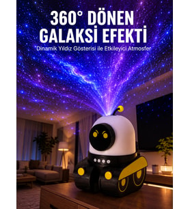Taşınabilir Lityum Bataryalı Led Gece Lambası ve Projektör Yeni Nesil