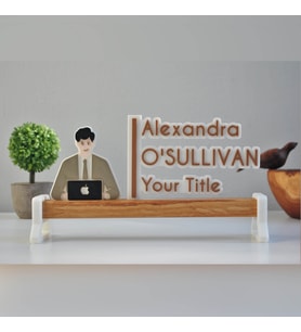 Ofis İsimliği 2 , Masa isimliği, İsimlik , Meslek İsimliği (Model 15)