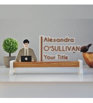 Ofis İsimliği 2 , Masa isimliği, İsimlik , Meslek İsimliği (Model 15)