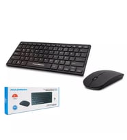 Hadron HR839 Kablosuz Smart Klavye Mouse Seti Q Siyah - Smart TV Uyumlu