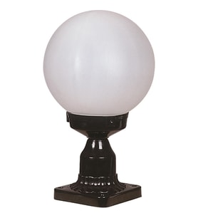 AVONNI BSU-68160-BSY-M1KOP Siyah Boyalı Dış Mekan Aydınlatma E27 ABS Polietilen Cam 20cm