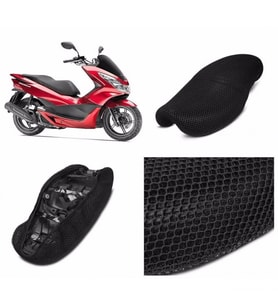 Honda Pcx 125 Fileli Sele Kılıfı A+++ Kalite 2021-22-23-24-25-26 Tüm Modeller