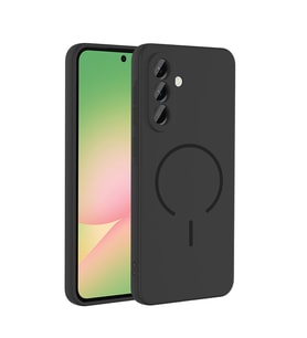 Galaxy A56 Kılıf Kamera Çıkıntılı Magsafe Şarj Özellikli Lüx Meta Kapak (Siyah)