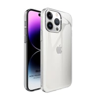 Microsonic Apple iPhone 15 Pro Kılıf Non Yellowing Crystal Clear Sararma Önleyici Kristal Şeffaf (Renksiz)