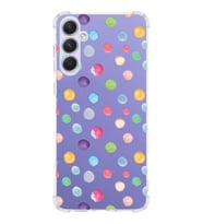 PrintiFy Samsung Galaxy A54 Uyumlu Water Color 6 Baskılı Şeffaf Köşe Korumalı Antişok Kılıf
