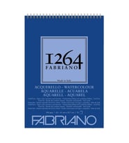 Fabriano 1264 Watercolour Suluboya Defteri 300 gr A4 30 yp Üstten Spiralli 