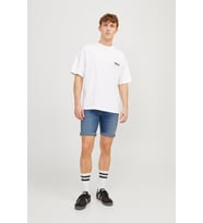 Jack & Jones Erkek Regular Fit Rick Fox 037 Denim Kot Şort - 12250488  (Lacivert)