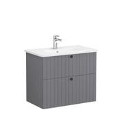 VitrA Root Groove İki Çekmeceli Lavabo Dolabı  80 Cm 69438