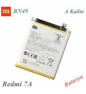 Xiaomi Redmi 7A Batarya BN49 Batarya Pil