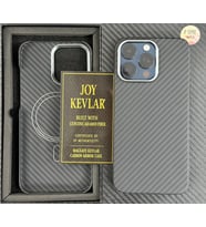 Joykevlar İphone 15 Pro Max Gerçek Kevlar Carbon Premium Telefon Kılıfı