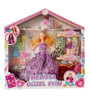 Bebek Yedek Elbiseli Ve Aksesuarlı - 1115-21