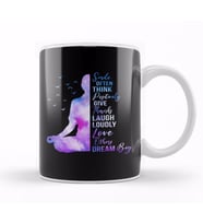 Meditation Yoga Zen Buddhism Buddhist Yogi Quote Kupa Bardak Porselen