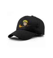 Naruto Minimal Logo Şapka (Siyah)