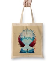 Hunter X Hunter Minimalist Silhouette Killua Bez Çanta Uzun Saplı