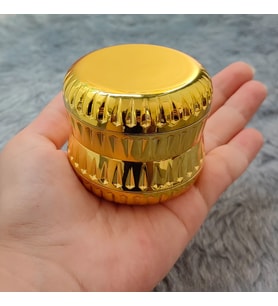 63 mm. Gold Baharat Tütün Herbal Öğütücüsü Parçalayıcı rc85gld