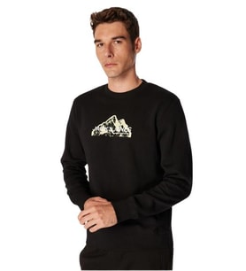 Mountaın Logo Bisiklet Yaka Erkek Sweatshirt - JONES 12262094