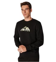 Mountaın Logo Bisiklet Yaka Erkek Sweatshirt - JONES 12262094