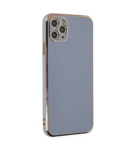 Apple iPhone 11 Pro Max Kılıf Volet Silikon - Mavi