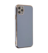 Apple iPhone 11 Pro Max Kılıf Volet Silikon - Mavi