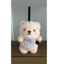 Sevimli Kıyafetli Ayıcık Peluş Oyuncak Anahtarlık Hediyelik Uyku Arkadaşı 15 Cm (Çok Renkli)