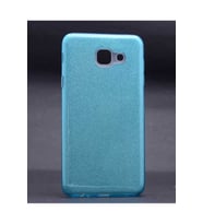 Samsung Galaxy J7 Pro Uyumlu Kılıf Zore Shining Silikon (Mavi)