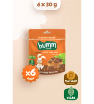 Humm Organic Organik Glutensiz Vegan Havuçlu ve Tarçınlı Kek Atıştırmalık Paketi - 6 adet