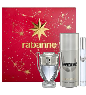 Rabanne Invictus EDT 100 ml + EDT 10 ml + 150 ml Deospray Erkek Parfüm Seti