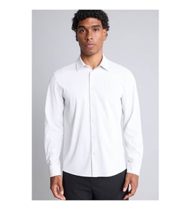 Defacto Slim Fit Klasik Yaka Uzun Kollu Taş Erkek Gömlek H8154AX/GR493