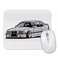 Bmw Stanced out E36 Gray ouse Pad