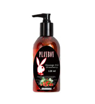 Playboy Strawberry Flavored Massage Oil 120ml Çilek Aromalı Masaj Yağı