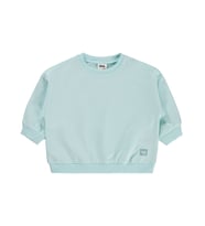 Civil Baby Civil Basic Kalp Etiketli 6-18 Ay Sweatshirt - Lila (Su Yeşili)