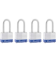 Master Lock 3Qlf Dış Mekan Asma Kilit, Anahtarlı, 4 Adet Aynı Anda Kapanır