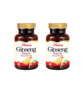 Balen Kırmızı Gınseng 375 MG 60 Kapsül 2 Adet
