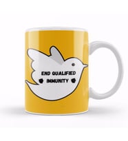 END QUALIFIED IMMUNITY Ma’Khia Bryant Black Lives Matter Kupa Bardak Porselen