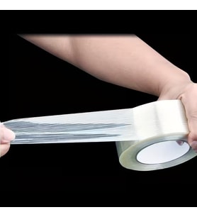 Yırtılmaya Karşı Dirençli, Yüksek Yapışma Gücü Boyuna Lifli Bant 50mmx50mt (Çok Renkli)