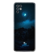 Infinix Note 10 Kılıf Silikon Desen Özel Seri Gece 1633