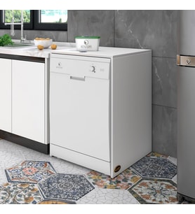 Kenzlife bulaşık&çamaşır&kurutma makinesi dolabı berfu byz 90*70*60 banyo ofis (Karışık)