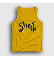 Presmono Unisex Sarı Logo Ghost Atlet 52038tt (Sarı)