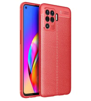 Newface Oppo Reno 5 Lite Kılıf Auto Focus Kapak - Kırmızı