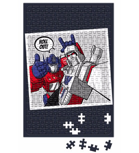 Transformers Roll Out Puzzle 240 Parça Yapboz