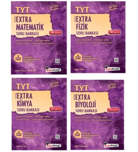 Kafa Dengi Yayınları TYT Sayısal Set Matematik - Fizik - Kimya - Biyoloji Extra Soru Bankası